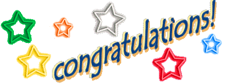 Congratulations!