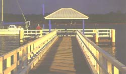 Jetty at dusk