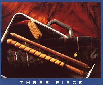 Three piece putter